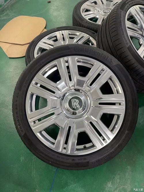 22寸劳斯莱斯 正品 原厂轮毂轮胎 4只